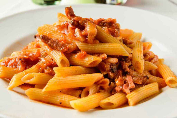 2 - Primo - Pasta all'amatriciana 🐷