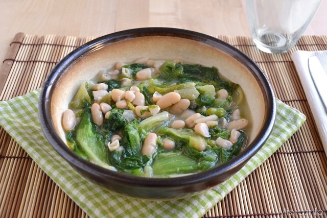 2 - Primo - Zuppetta di fagioli con scarole