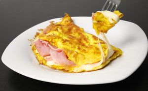 3 - Secondo - Omelette con prosciutto e formaggio