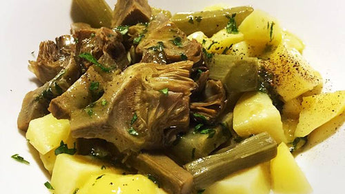 5 - Contorno - Carciofi e patate