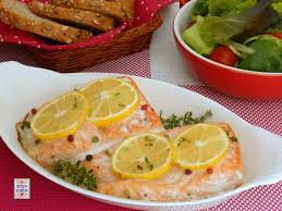 3 - Secondo - Salmone con timo&limone